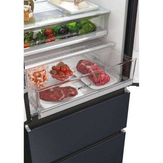 Haier FD 70 Serie 7 HFW7720ENMB Frigorífico Combinado E Preto