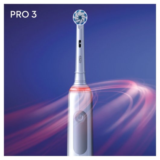 Braun Oral-B Pro 3 3500 Sensitive Clean Cepillo de Dientes Eléctrico + Estuche de Viaje