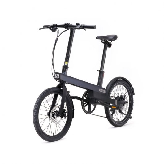 QiCycle C2 Bicicleta Eléctrica Urbana Preta