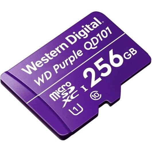 microSDXC Western Digital WD Purple QD101 256GB U1 Class 10 Langlebigkeit