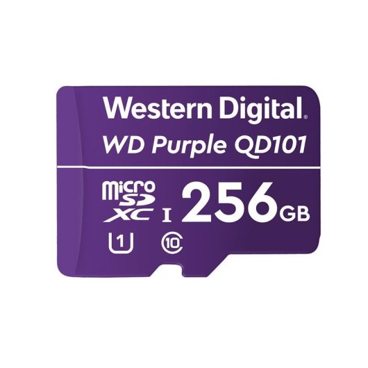 microSDXC Western Digital WD Purple QD101 256GB U1 Class 10 Langlebigkeit