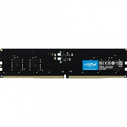 Crucial DDR5 4800MHz PC5-38400 8GB CL40