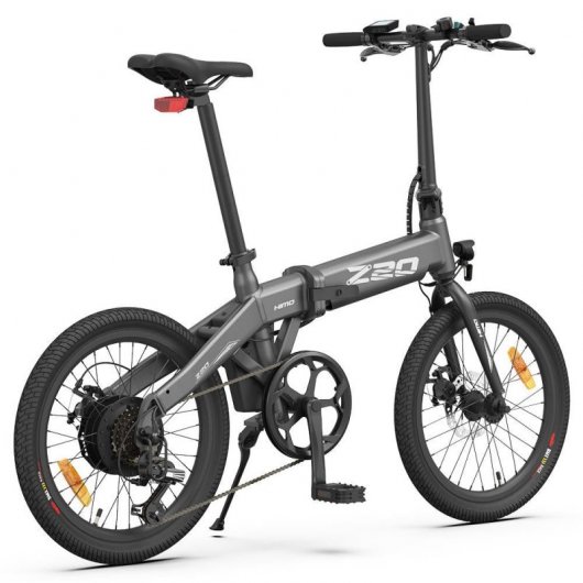 Himo Z20 Max bicicleta elétrica cinza