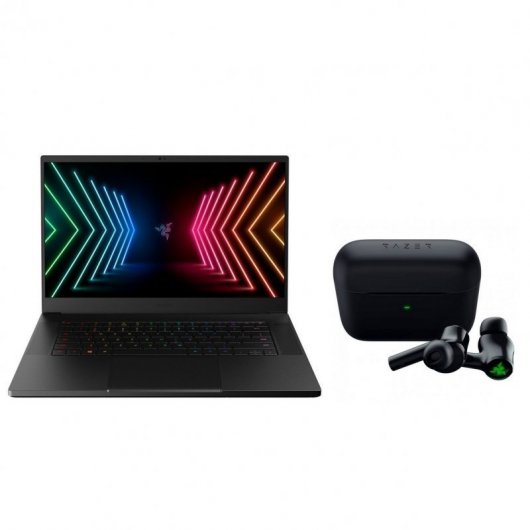 Razer Blade 15 Advanced Model QHD Intel Core i7-11800H/32 GB/1TB SSD/RTX 3080/15.6" + Razer Hammerhead True Wireless 2 Gen