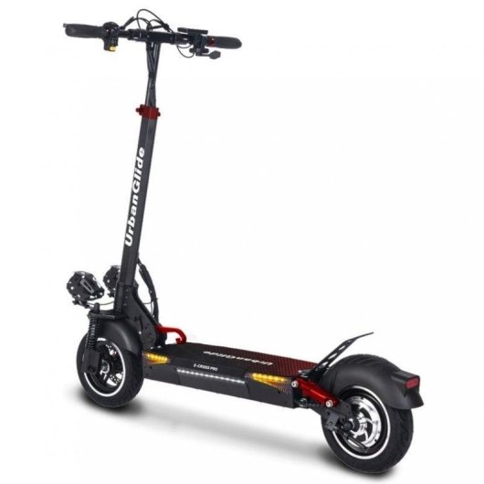 Patinete électrique UrbanGlide Ecross Pro 800W Autonomie 50km Roues 10" Noir