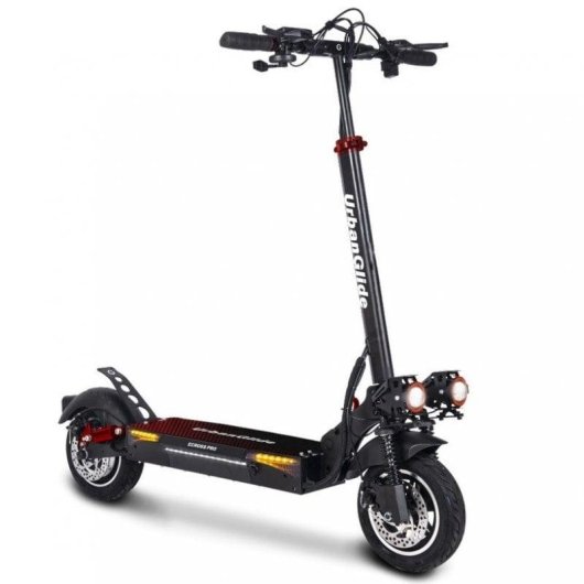 Patinete électrique UrbanGlide Ecross Pro 800W Autonomie 50km Roues 10" Noir