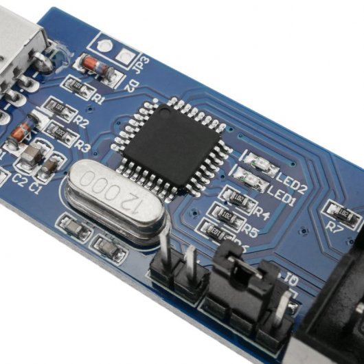 BeMatik Adaptador ISP/USB/ASP/ATMEGA 8(L) a Conector Serie IDC 10 Pin ...