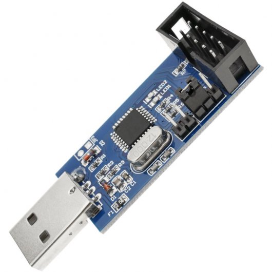 BeMatik Adaptador ISP/USB/ASP/ATMEGA 8(L) a Conector Serie IDC 10 Pin ...
