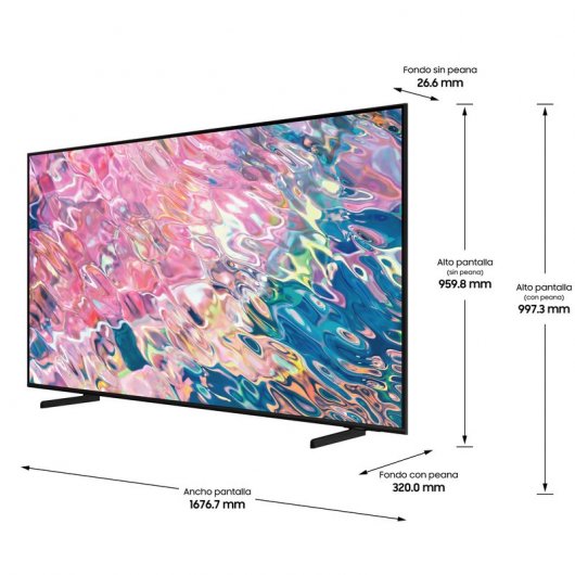 Samsung QE75Q64BAUXXC 75" QLED UltraHD 4K HDR10+