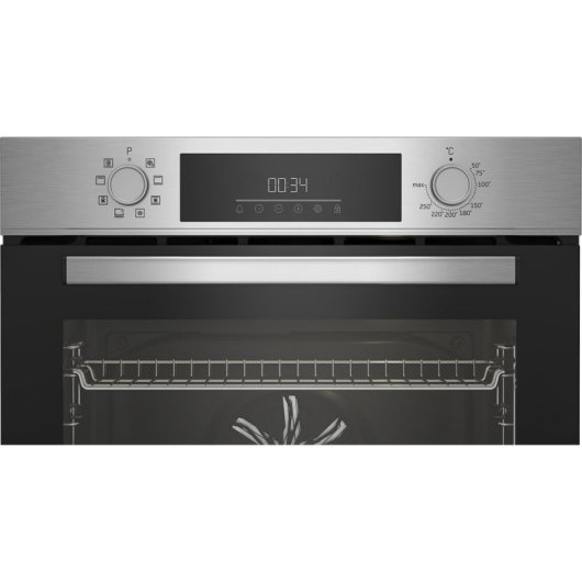 Forno Multifunções Beko BBIM12301X Limpeza Manual 72L 60cm A Preto
