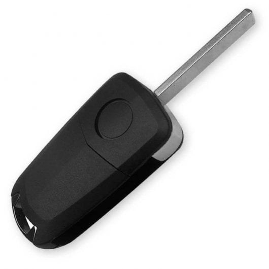 OcioDual Coque de clé télécommande avec 2 boutons pour voitures Opel Noir
