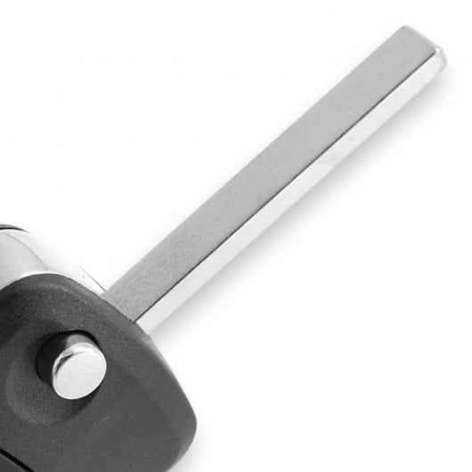 OcioDual Coque de clé télécommande avec 2 boutons pour voitures Opel Noir