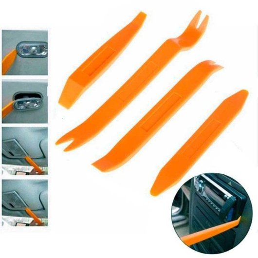 OcioDual Kit 4 Werkzeuge zum Demontieren Innenverkleidungen