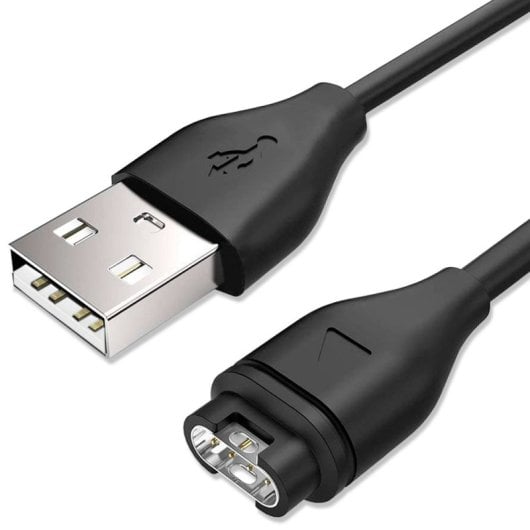Câble de chargeur de données USB OcioDual pour montre intelligente Garmin noir