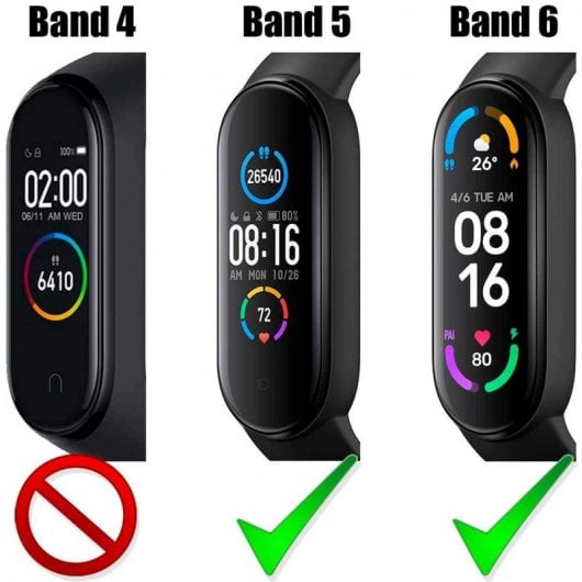 Câble de charge magnétique OcioDual pour Xiaomi Mi Smartband 5/6 40 cm