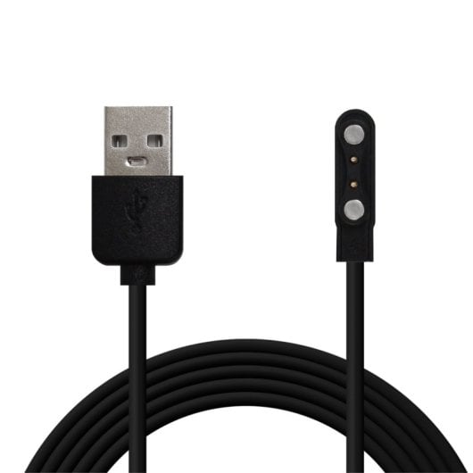OcioDual Ladekabel für Xiaomi Smartwatch Watch 55 cm Schwarz