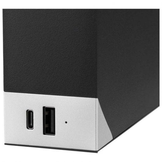 Seagate One Touch Hub 3,5 Zoll, 4 TB, USB 3.0/USB-C, Schwarz