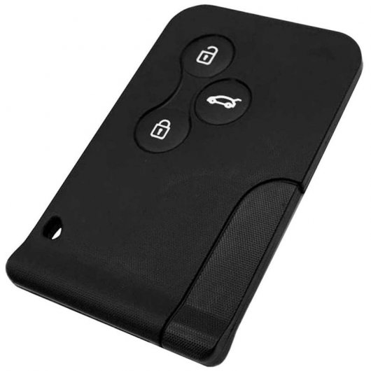 OcioDual Étui à clé plat avec 3 boutons pour Renault Clio 3 Megane 2 Grand Scenic
