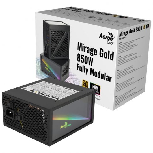 Aerocool Mirage Gold 850W 80 Plus Oro Modulare