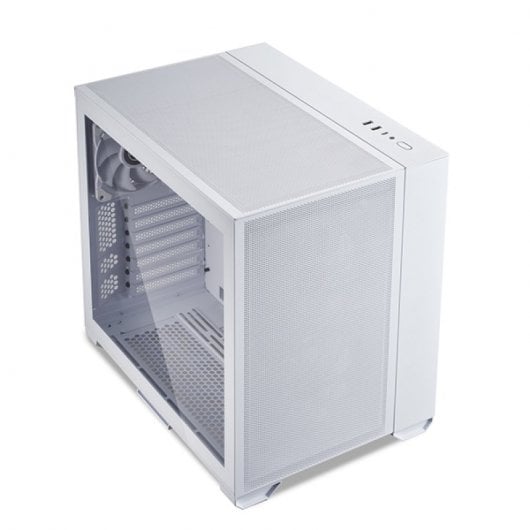 Lian-Li O11 Air Mini gehärtetes Glas USB 3.0 Weiß