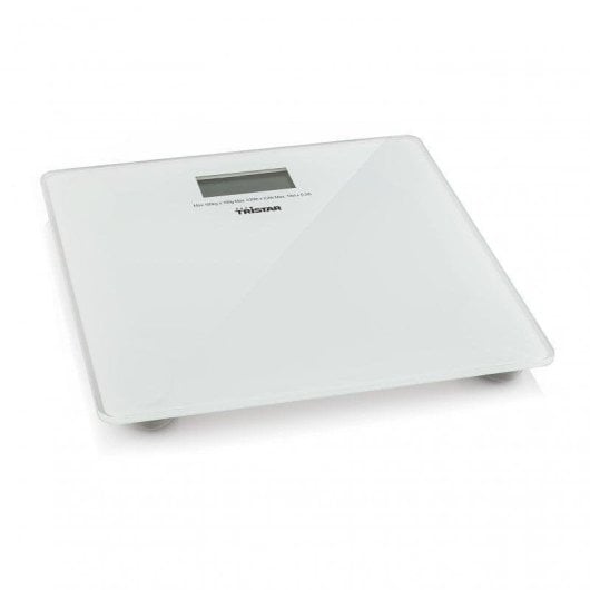 Bilancia da bagno Tristar WG-2419 vetro temperato 150kg LCD ultrapiatta