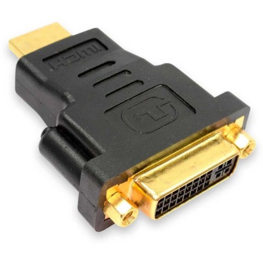 OcioDual HDTV zu DVI-I DL Dual Link Adapter 24+5p M/H Schwarz Videokonverter Schwarz