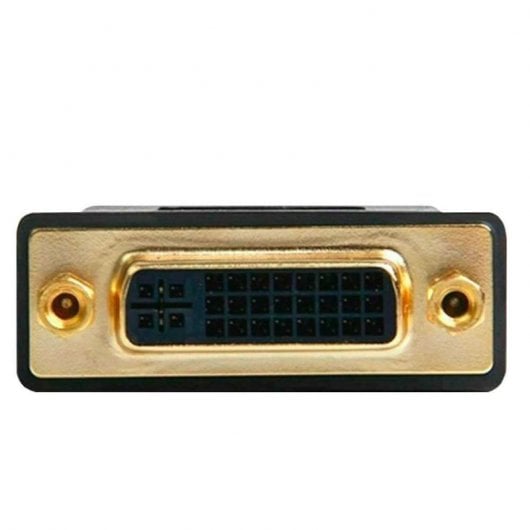 OcioDual HDTV zu DVI-I DL Dual Link Adapter 24+5p M/H Schwarz Videokonverter Schwarz
