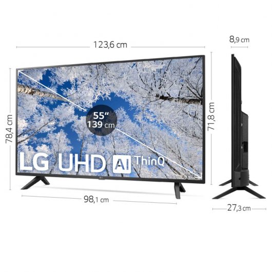 LG 55UQ70006LB 55" LED UltraHD 4K HDR10 Pro