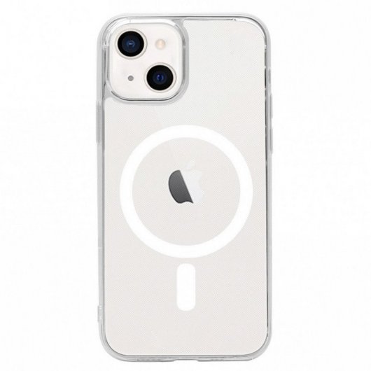 Muvit for Change Recycletek MagSafe Transparent Case für Apple iPhone 13