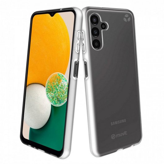 Muvit for Change Recycletek Transparent Case für Samsung Galaxy A13 5G