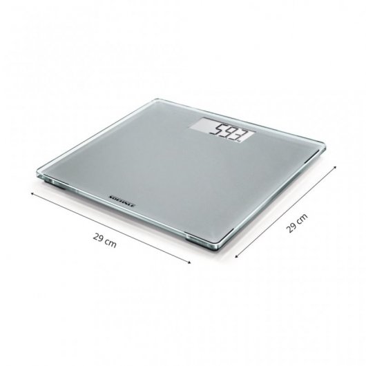 Soehnle Style Sense Compact 300 Báscula de Baño Plata hasta 180Kg