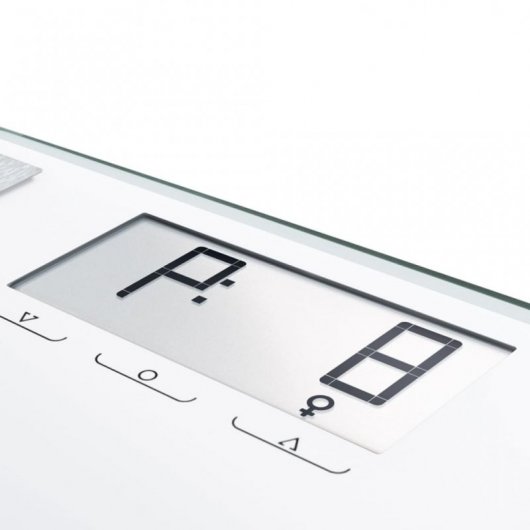 Soehnle Shape Sense Control 200 Quadratisch Weiß Elektronische Personenwaage