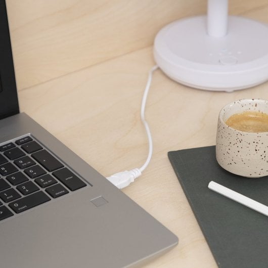 Tristar VE-5841 Ventilador de Mesa Recargable USB Blanco