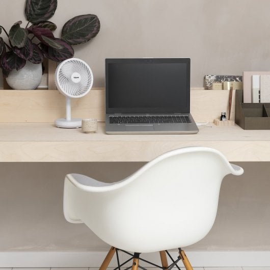 Tristar VE-5841 Ventilador de Mesa Recargable USB Blanco