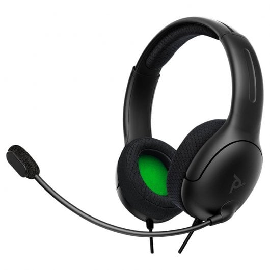 PDP Casque filaire AIRLITE: Noir Pour Xbox Series X|S, Xbox One, et Windows 10/11 PC
