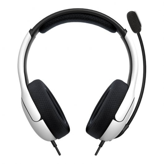 PDP LVL40 Auriculares Gaming Negro/Blanco para PS4/PS5