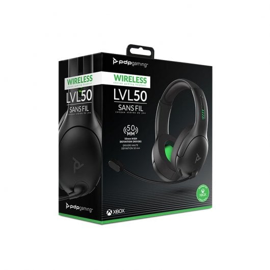Casque de jeu sans fil PDP LVL50 pour Xbox