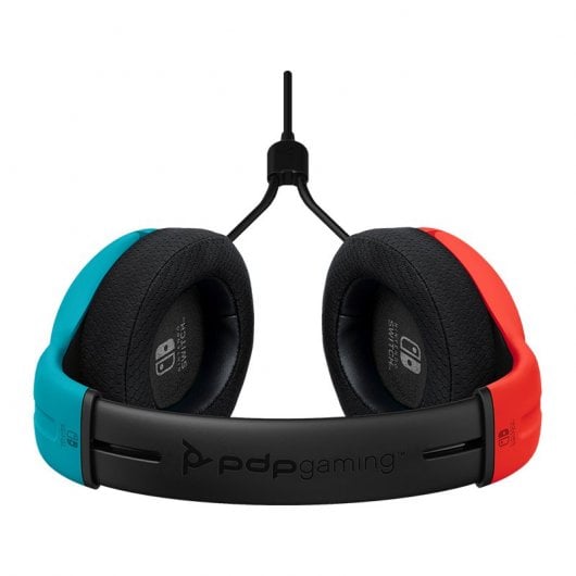 PDP LVL40 Auriculares Gaming Azul/Rojo para Nintendo Swtich