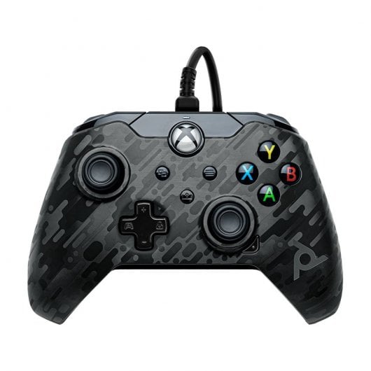 PDP Phantom Wired Mando con Cable Negro Camo para Xbox Series X/One/PC