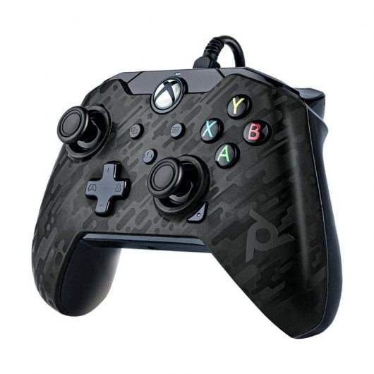 PDP Phantom Wired Mando con Cable Negro Camo para Xbox Series X/One/PC