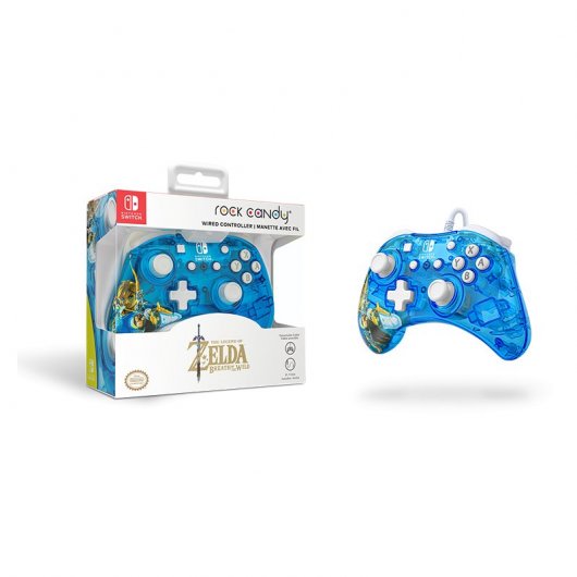PDP Rock Candy Mando con Cable Zelda para Nintendo Switch