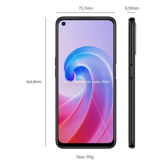 OPPO A96 8GB/128GB 6.59'' Preto + Cabo USB 3.1 Type-C