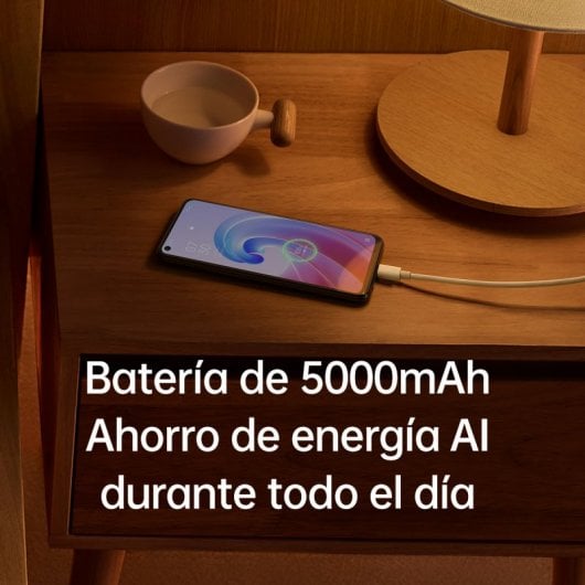 OPPO A96 8GB/128GB 6.59'' Preto + Cabo USB 3.1 Type-C
