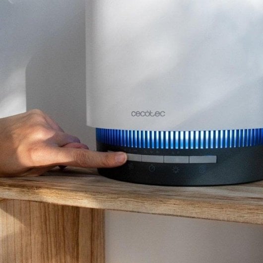 Purificador Cecotec TotalPure Style 1600 130 m³/h Motor DC 4 Filtros Sensor PM2,5