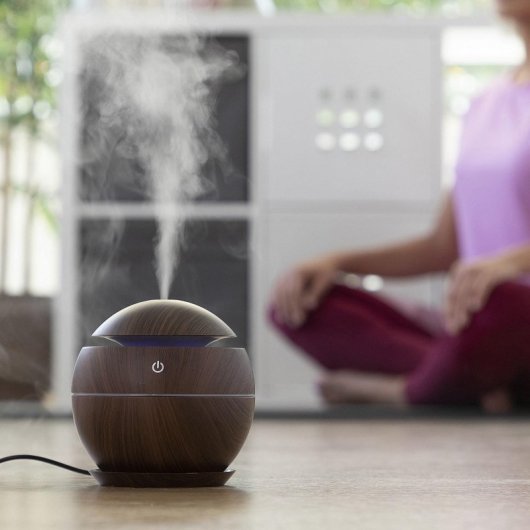 Northix Humidificador Mini 130ml Madera Oscura