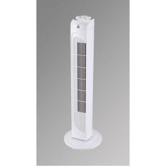 Coluna de Ar Sem Pás Fm Calefacción VTR-20 45W 3 Velocidades Oscilante Temporizador