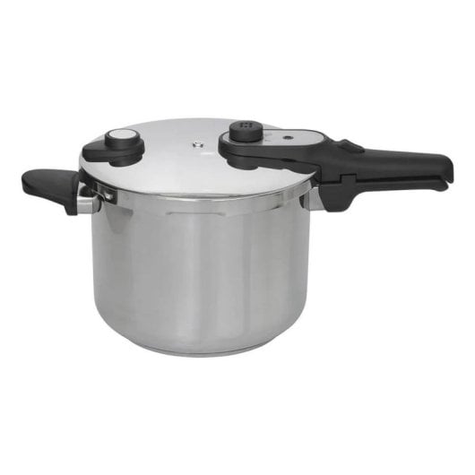 Olla a Presión Rápida Jata 24cm 6L Acero Inoxidable Inducción