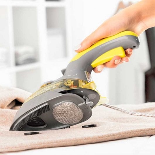 InnovaGoods Velyron Mini Plancha de Vapor 800W Amarillo/Gris