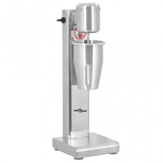 VidaXL Appareil à milkshake Acier inoxydable 1 L
