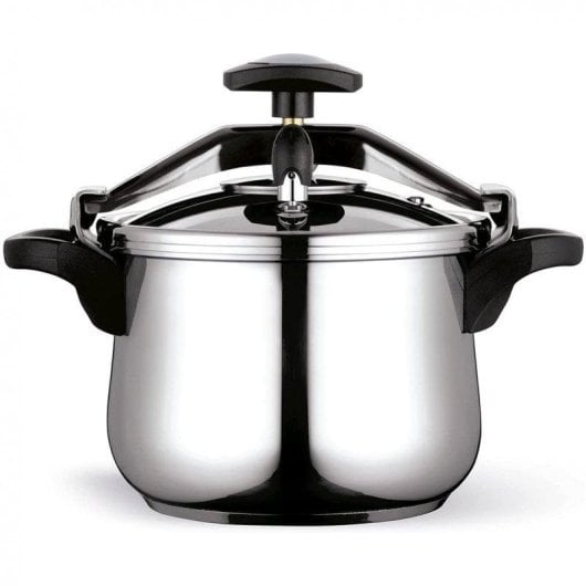 Olla a presión Fagor Clásica 6L acero inoxidable 3 sistemas seguridad
